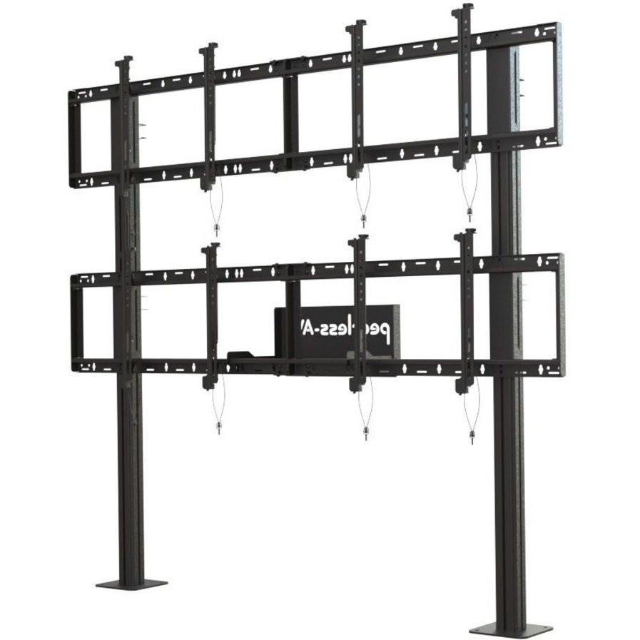 Peerless-AV&reg; Modular Video Wall Pedestal Mount 2x2 Configuration for 46'' to 60'' Displays