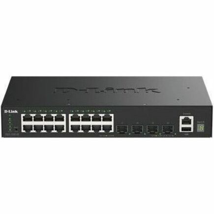D-Link DGS-1530 DGS-1530-20 16 Ports Manageable Ethernet Switch - Gigabit Ethernet, 10 Gigabit Ethernet - 10/100/1000Base-T, 10GBase-X