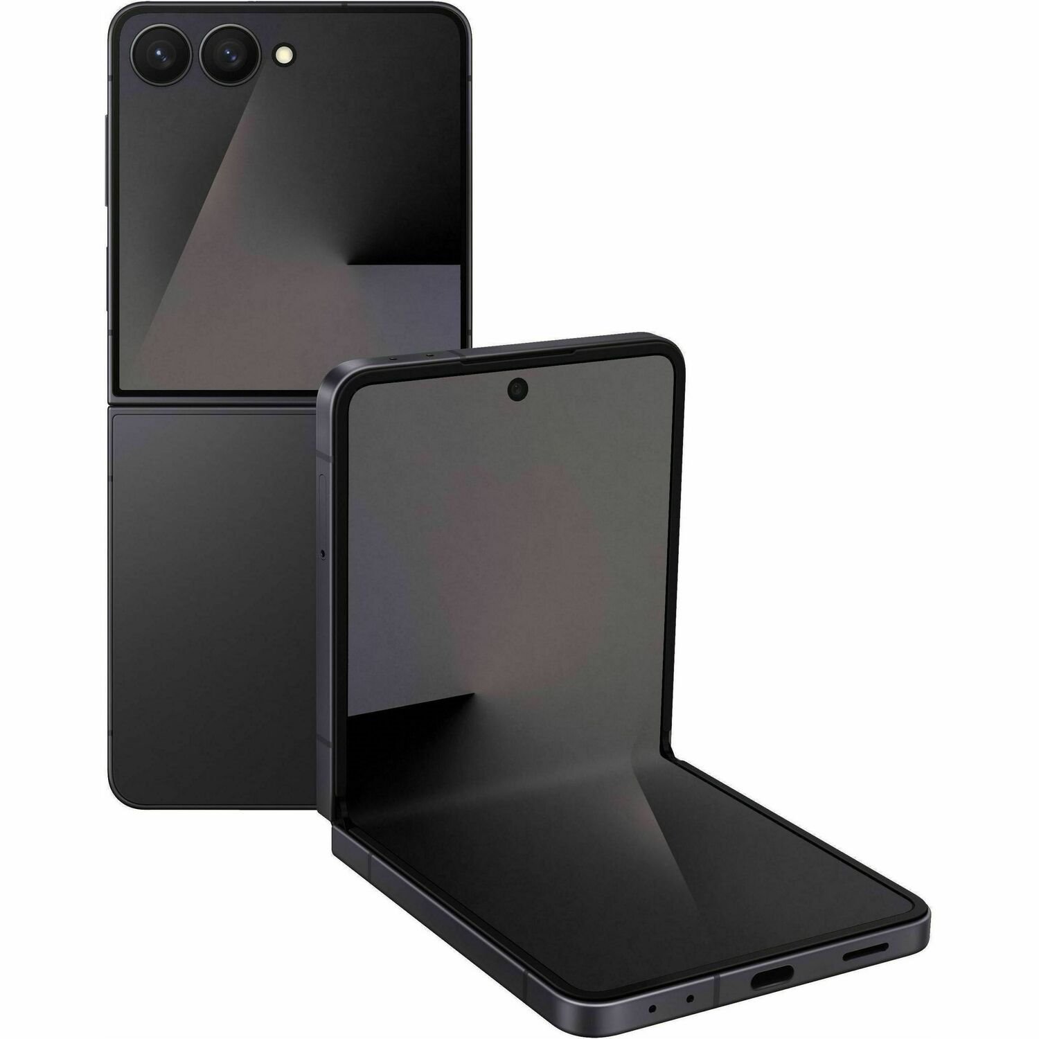 Samsung Galaxy Z Flip7 FE SM-F761B 256 GB Smartphone - 6.7" Flexible Folding Screen Dynamic AMOLED 2X Full HD Plus 2640 x 1080 - Deca-core (Cortex X4Single-core (1 Core) 3.20 GHz + Cortex A720 Dual-core (2 Core) 2.90 GHz + Cortex A720 Triple-core (3 Core) 2.60 GHz + Cortex A520 Quad-Core (4 Core) 1.95 GHz) - 8 GB RAM - Android 16 - 5G - Black
