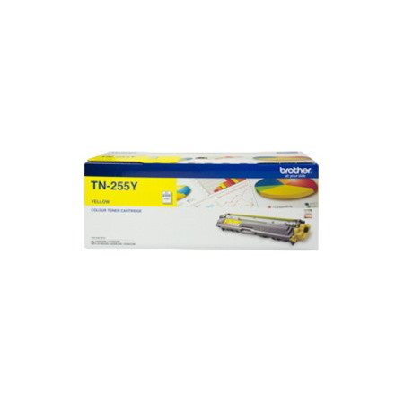 Brother TN255Y Original Laser Toner Cartridge - Yellow Pack