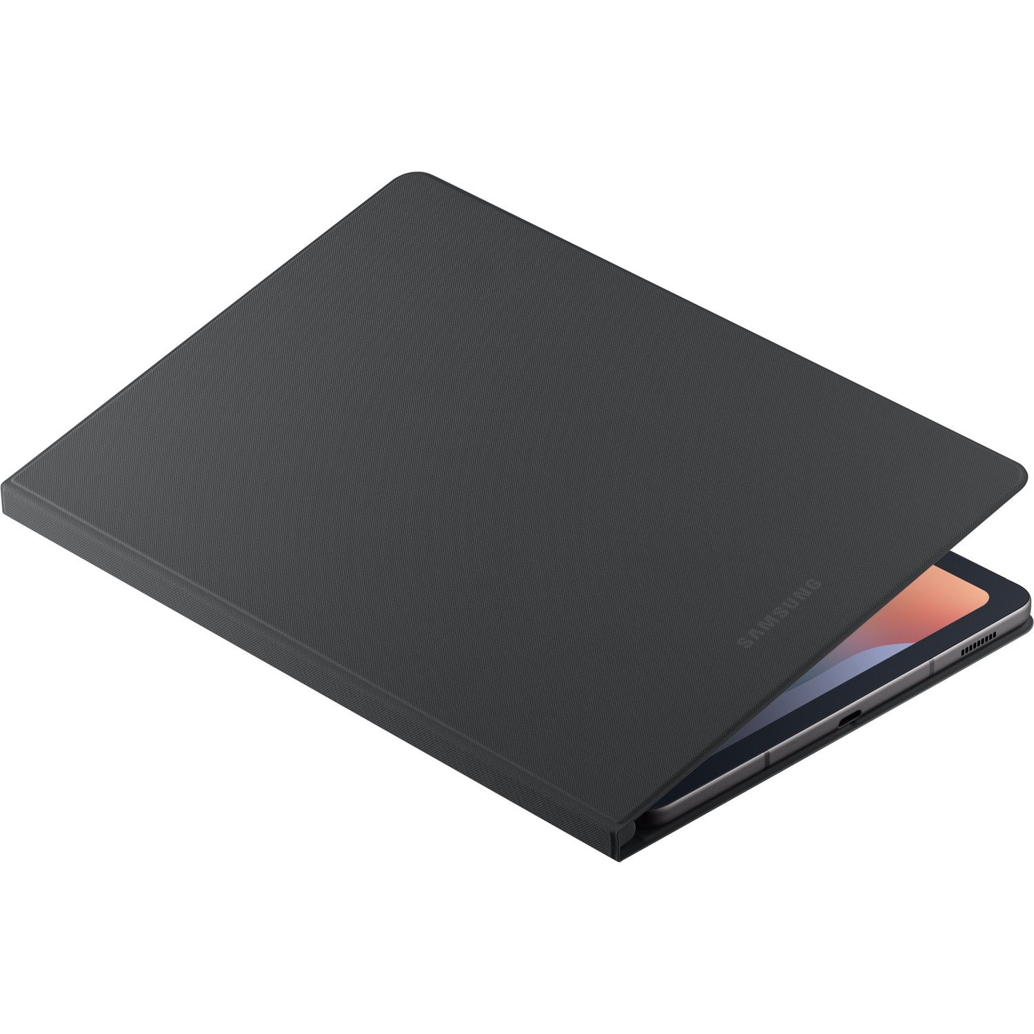 Samsung Book Cover Carrying Case (Book Fold) Samsung Galaxy Tab S6 Lite Smartphone - Grey