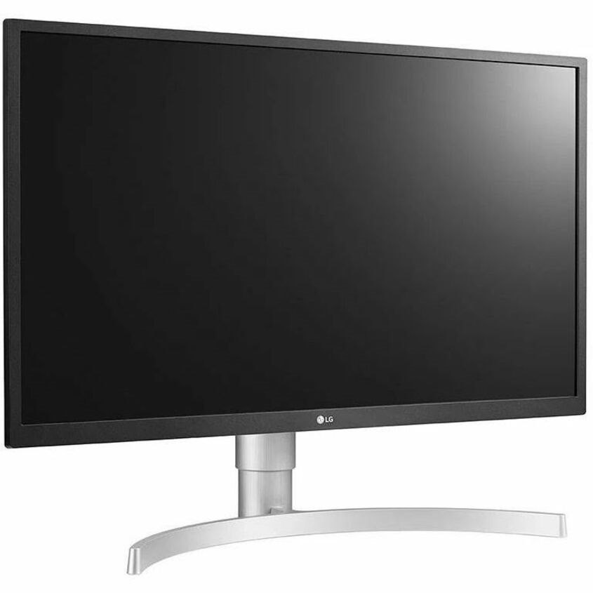 LG 27UL550P-W 27" Class 4K UHD LED Monitor - 16:9 - White, Black