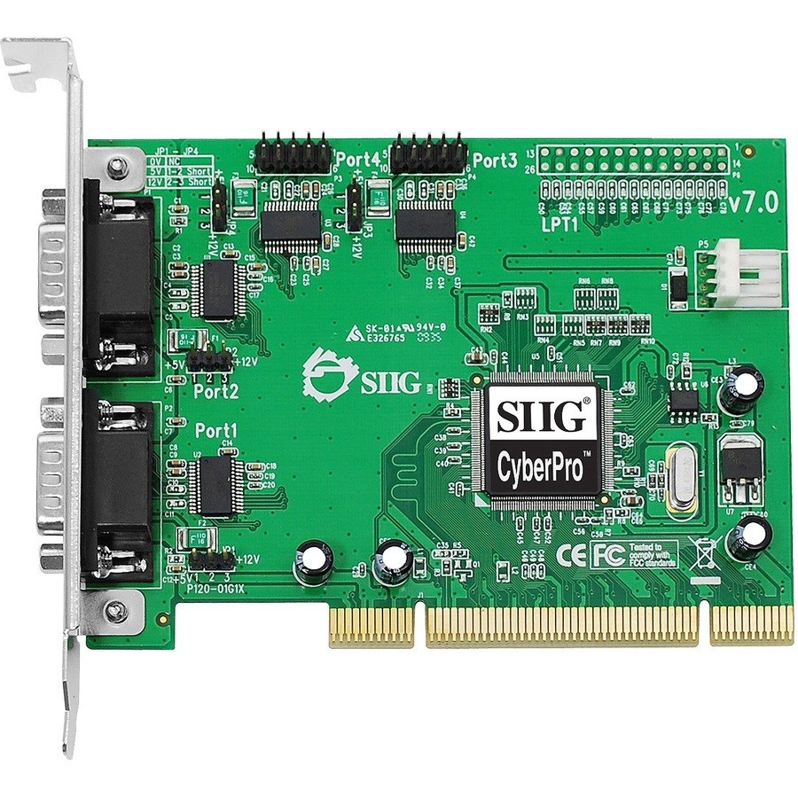 SIIG CyberSerial JJ-P45012-S7 4-port PCI Serial Adapter