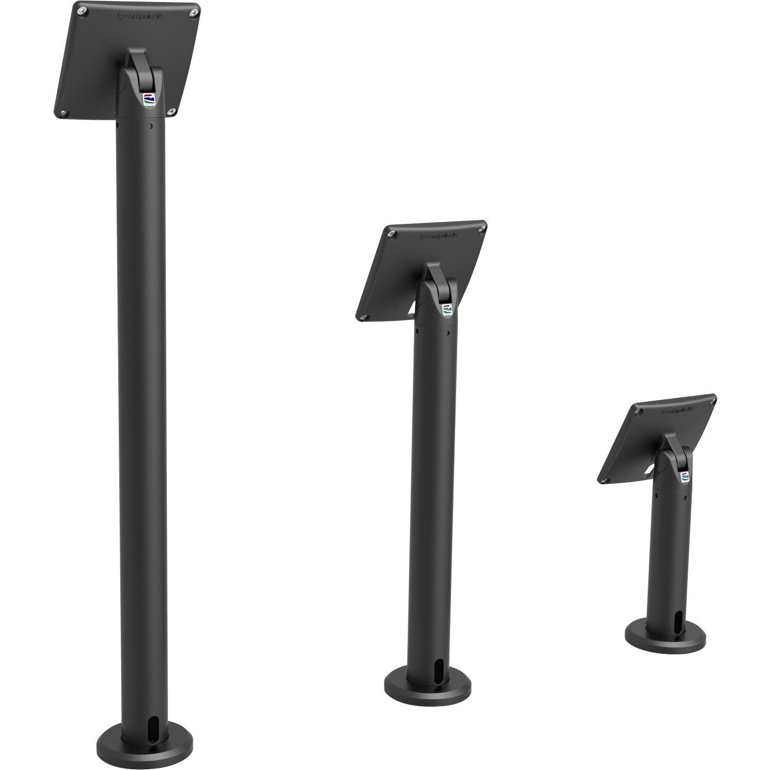 Compulocks Surface Pro 3-7 Space Enclosure Tilting Stand 8" Black