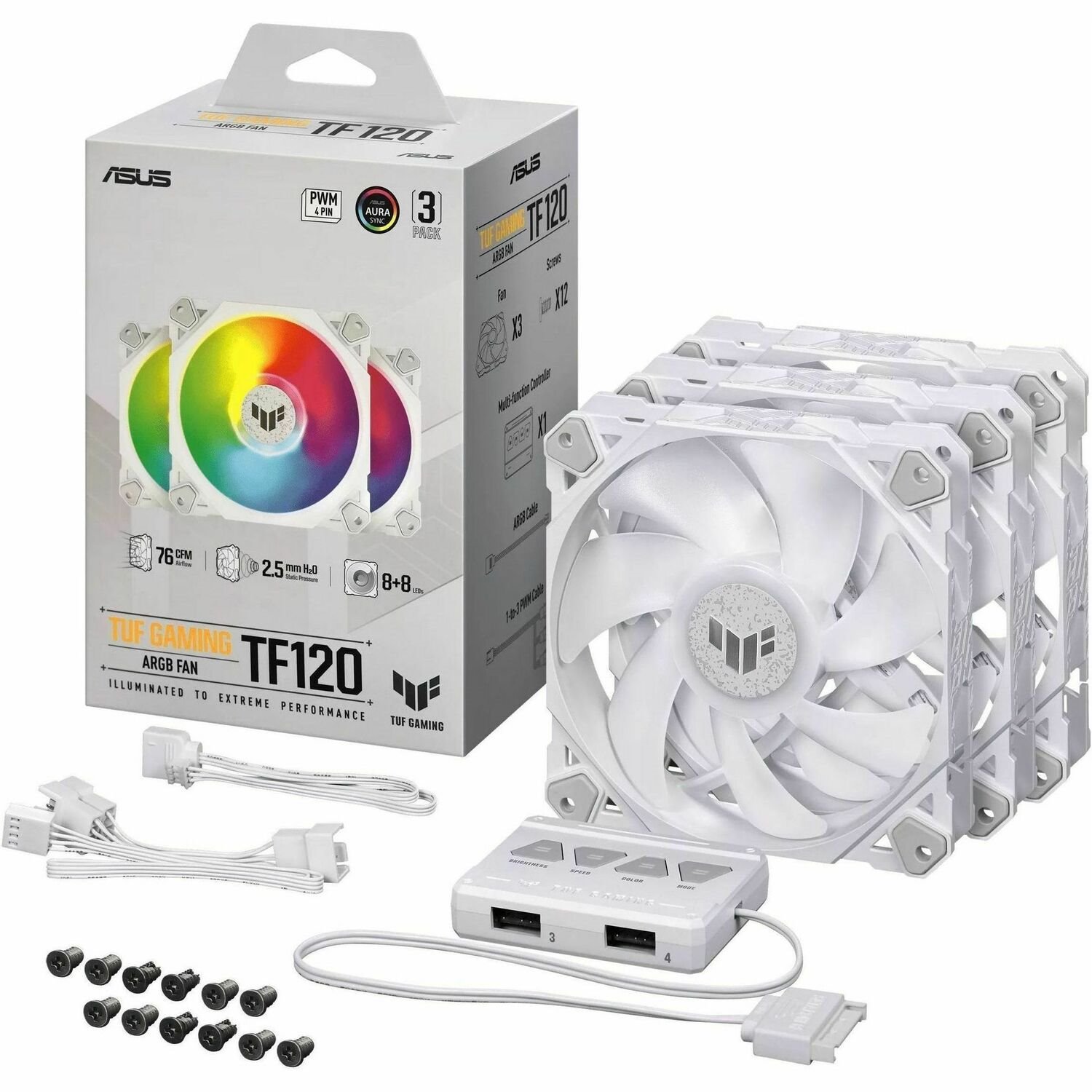 TUF Gaming TF120 ARGB Cooling Fan