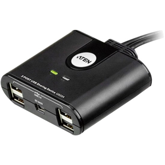 ATEN 2-Port USB Peripheral Sharing Device