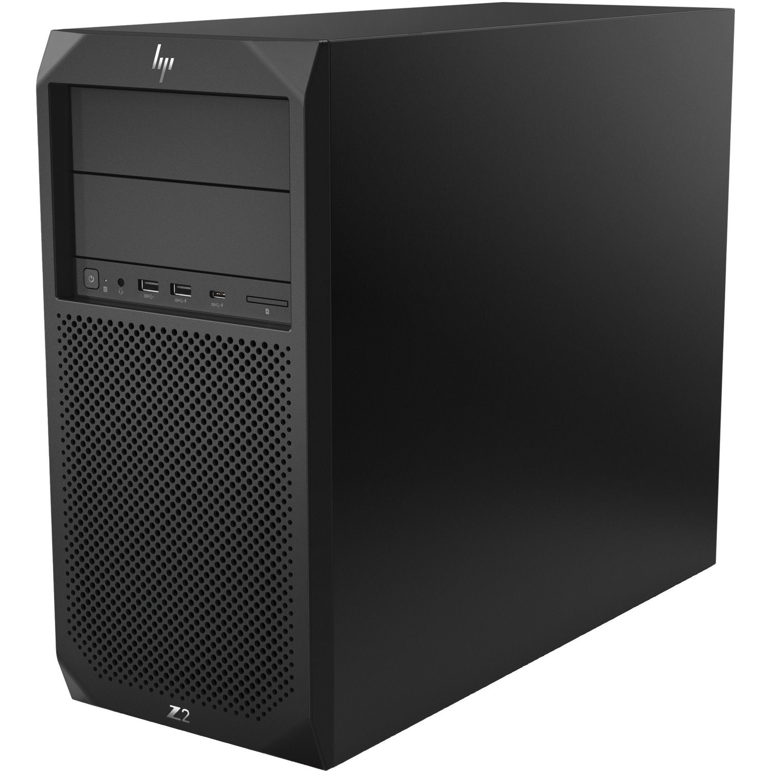 HP Z2 G4 Workstation - 1 Core i7 8th Gen i7-8700 - 16 GB - 1 TB HDD - 256 GB SSD - Mini-tower - Black
