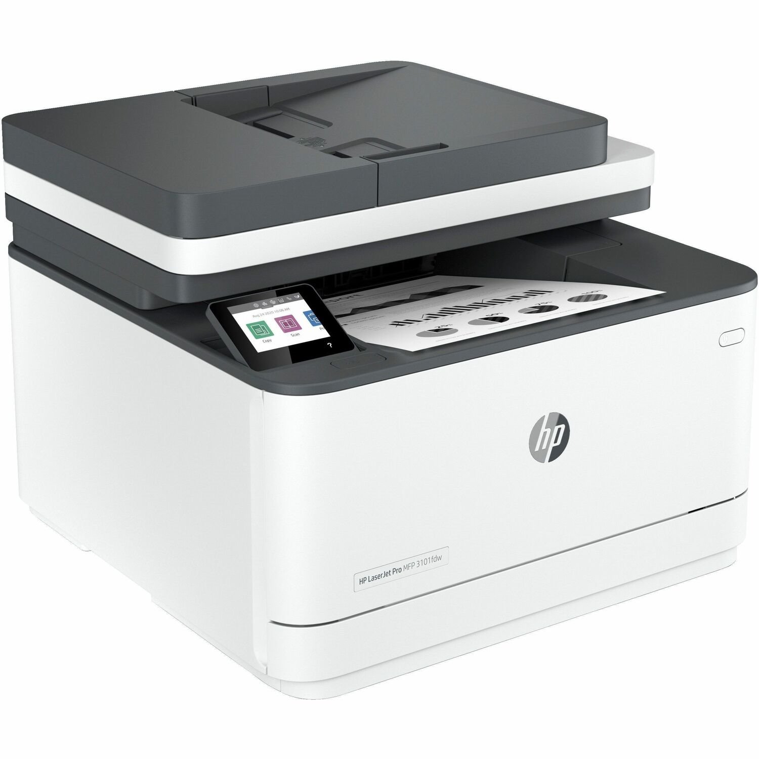 HP LaserJet Pro 3101fdw Wired & Wireless Laser Multifunction Printer - Refurbished - Monochrome