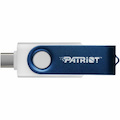 Patriot Memory Xporter X550 128GB USB 3.2 (Type A + Type C) Gen 1 Flash Drive