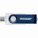 Patriot Memory Xporter X550 128GB USB 3.2 (Type A + Type C) Gen 1 Flash Drive