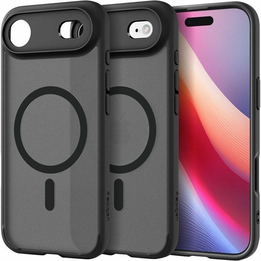 Spigen Ultra Hybrid Mag Case voor Apple iPhone 17 Air Smartphone - Frost zwart