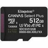 Kingston Canvas Select Plus 512 GB Class 10/UHS-I (U3) V10 microSDXC