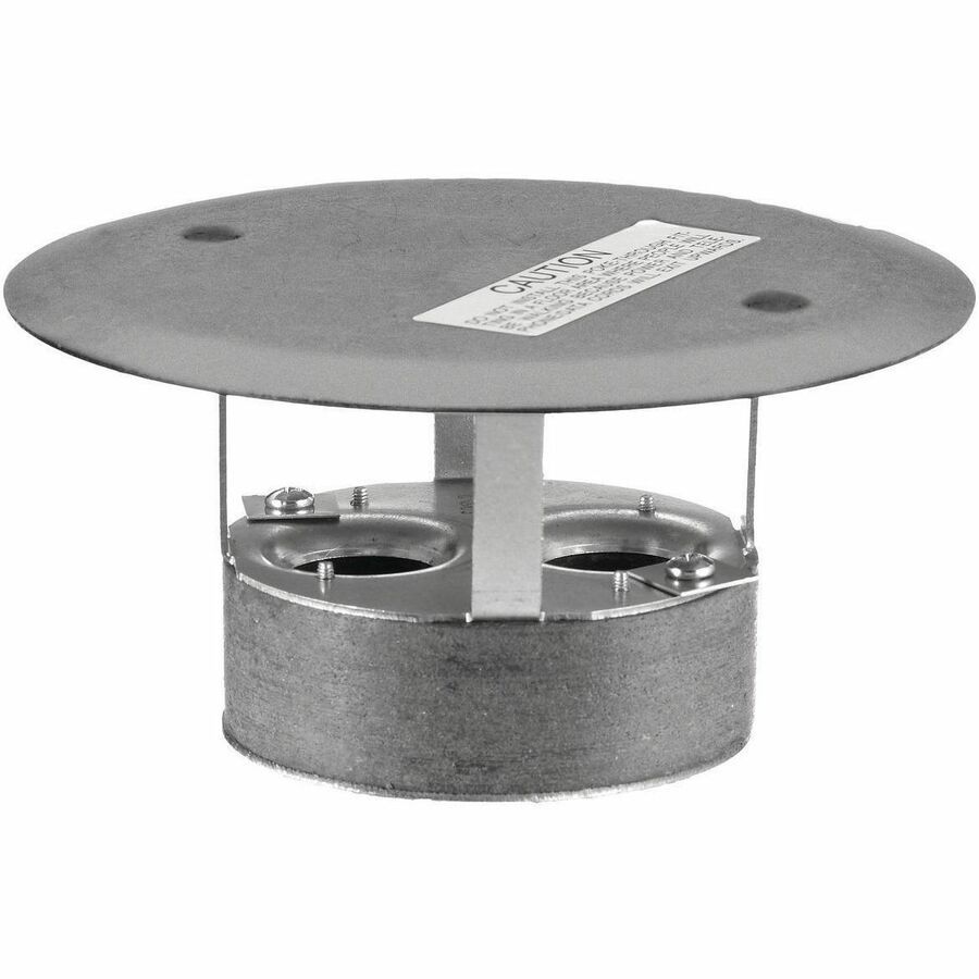Hubbell Premise Wiring SystemOne, Abandonment Plug, 4" Core Hole, Gray Cover