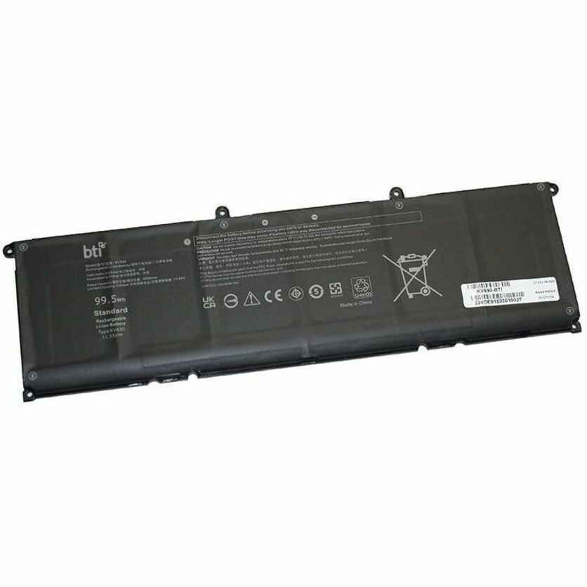 BTI KV690-BTI 6-CELL 11.55V LI-ION NOTEBOOK BATTERY KV690, 06D2HW, 6D2HW, CN-06D2HW, N7KV9, 0N7KV9, CN-0N7KV9