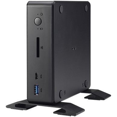 Shuttle XPC nano NC10U Desktop Computer - Intel Celeron 4205U - 8 GB - Black