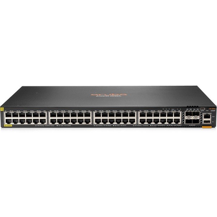 HPE CX 6300 6300F 48 Ports Manageable Ethernet Switch