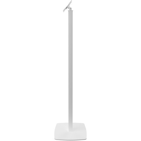 CTA Digital Premium Thin Profile Floor stand with VESA plate and Base (White)