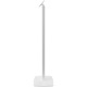 CTA Digital Premium Thin Profile Floor stand with VESA plate and Base (White)