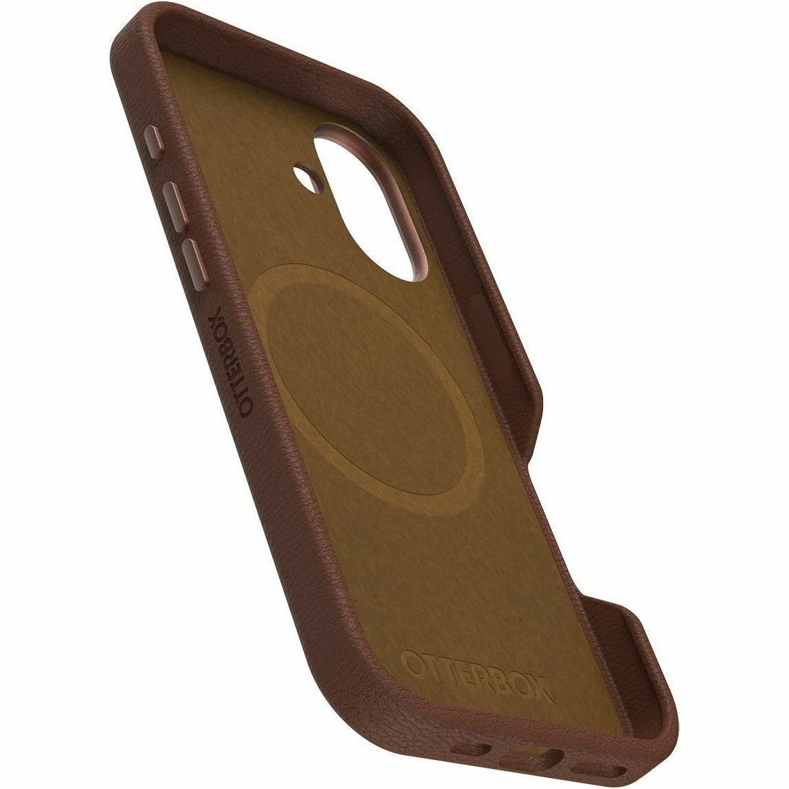 OtterBox Symmetry Case for Apple iPhone 16 Smartphone - Rich Adobe (Brown)