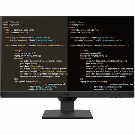 BenQ GW2490 24" Class Full HD LED Monitor - 16:9 - Black