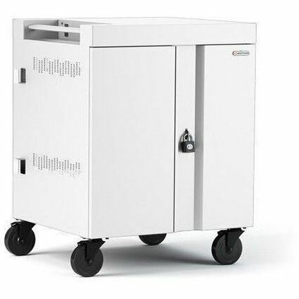 Bretford CUBE Cart Pre-Wired USB-C Charging Cart