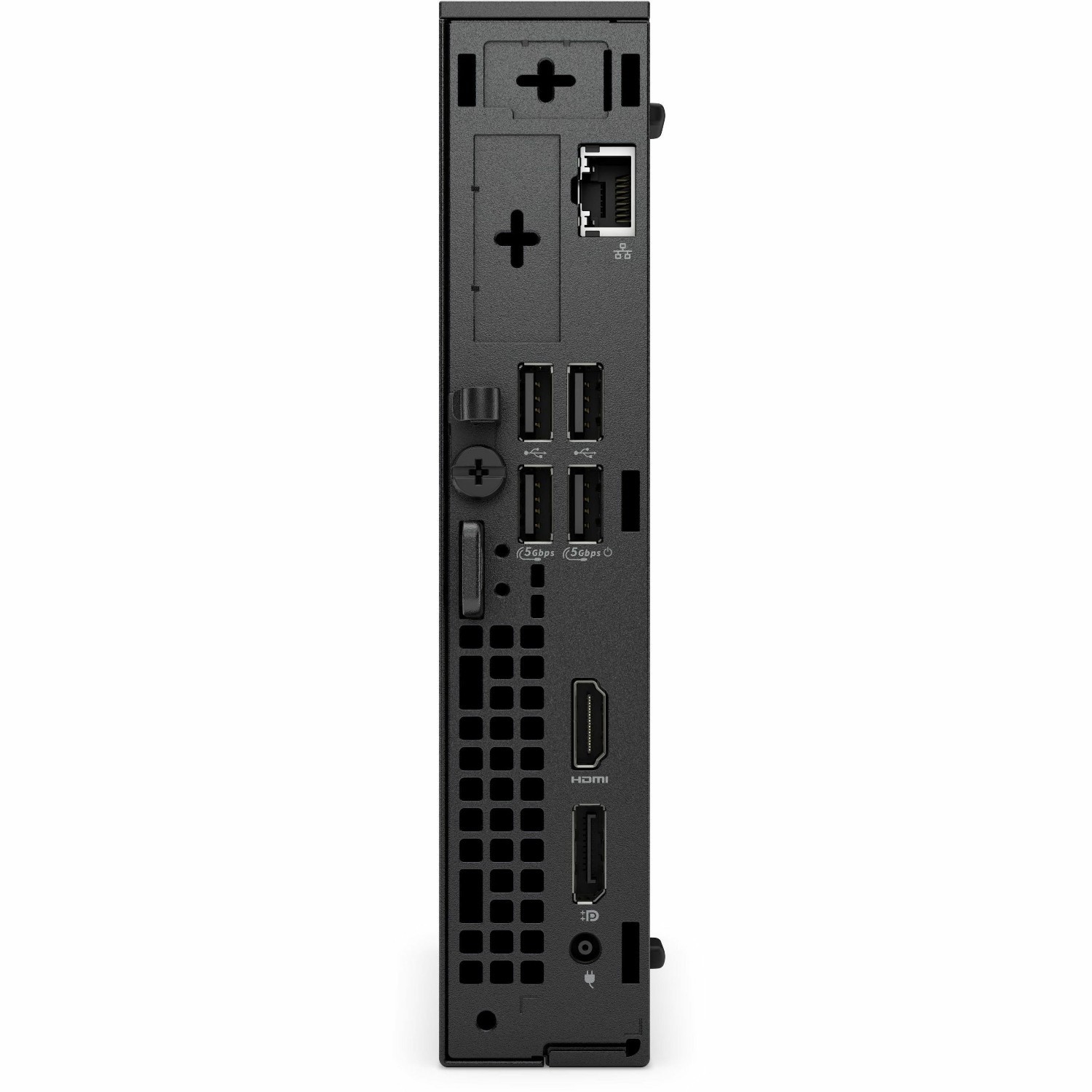 Dell Pro Micro QCM1250 Desktop Computer - Intel Core Ultra 5 Series 2 235T - 16 GB - 256 GB PCI Express NVMe 4.0 SSD - Micro PC - Black