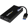 StarTech.com USB 3.0 to DisplayPort Adapter, 4K 30Hz UHD, USB to DP Display Adapter, External Video/Graphics Card for Mac & Windows