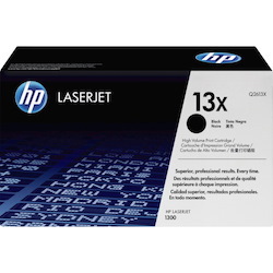 HP 13X Original Laser Toner Cartridge - Black - 1 Each