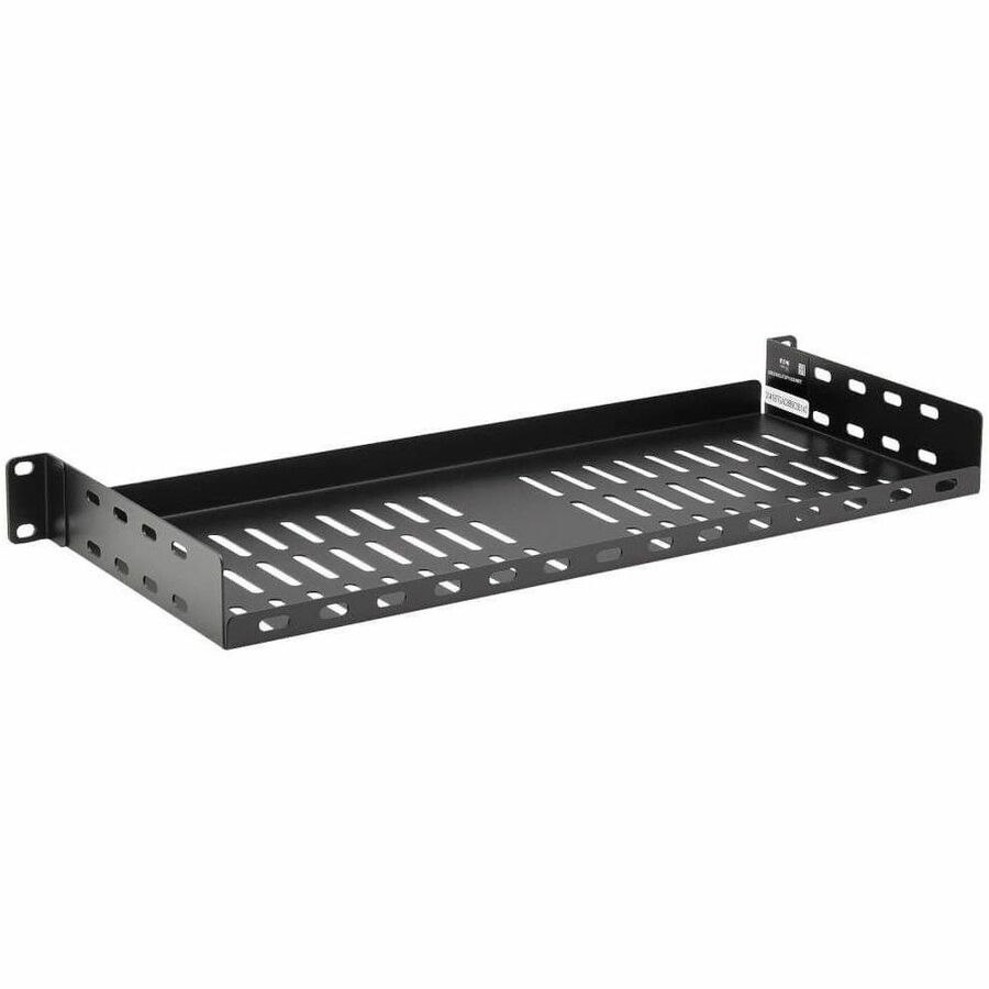 Eaton Tripp Lite Series SmartRack Cantilever Fixed Steel Rack Shelf - 1U, Vented, 7 in. (17.8 cm) Deep, Holds up to 40 lb. (18 kg)