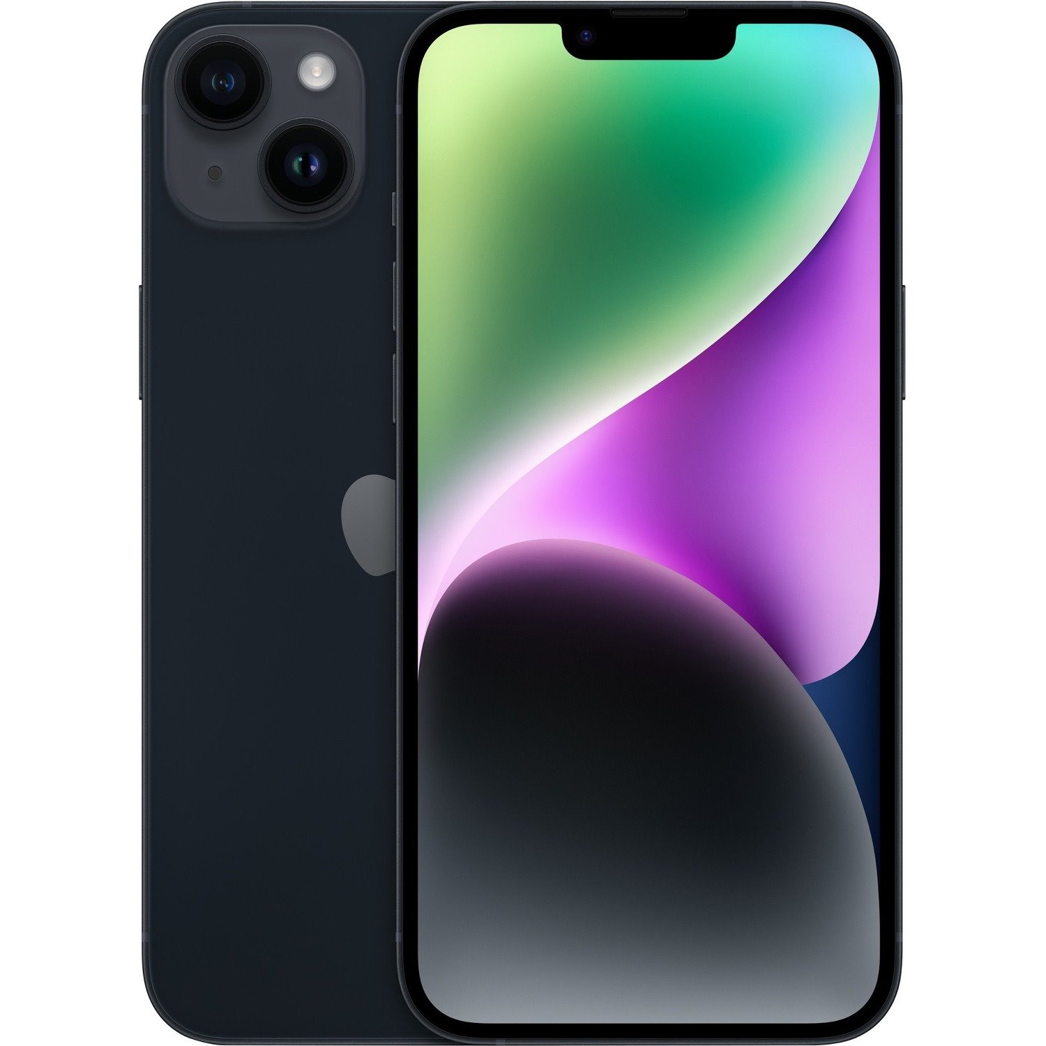 Apple iPhone 14 Plus A2885 128 GB Smartphone - 6.7" OLED 2778 x 1284 - Hexa-core (AvalancheDual-core (2 Core) 3.23 GHz + Blizzard Quad-core (4 Core) 1.82 GHz - 6 GB RAM - iOS 16 - 5G - Midnight