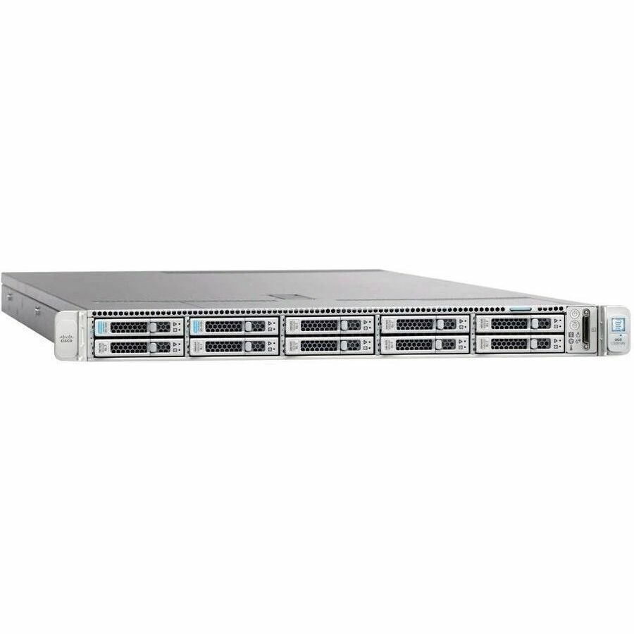 Cisco Business Edition 6000M 1U Rack Server - 1 Xeon Silver 4114 2.20 GHz - 48 GB RAM - 300 GB HDD - (1 x 300GB) HDD Configuration - 12Gb/s SAS Controller - Refurbished