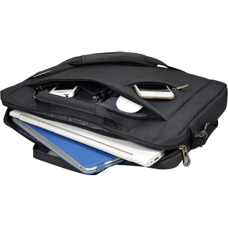 Port SYDNEY Carrying Case (Briefcase) for 35.8 cm (14.1") Notebook - Black