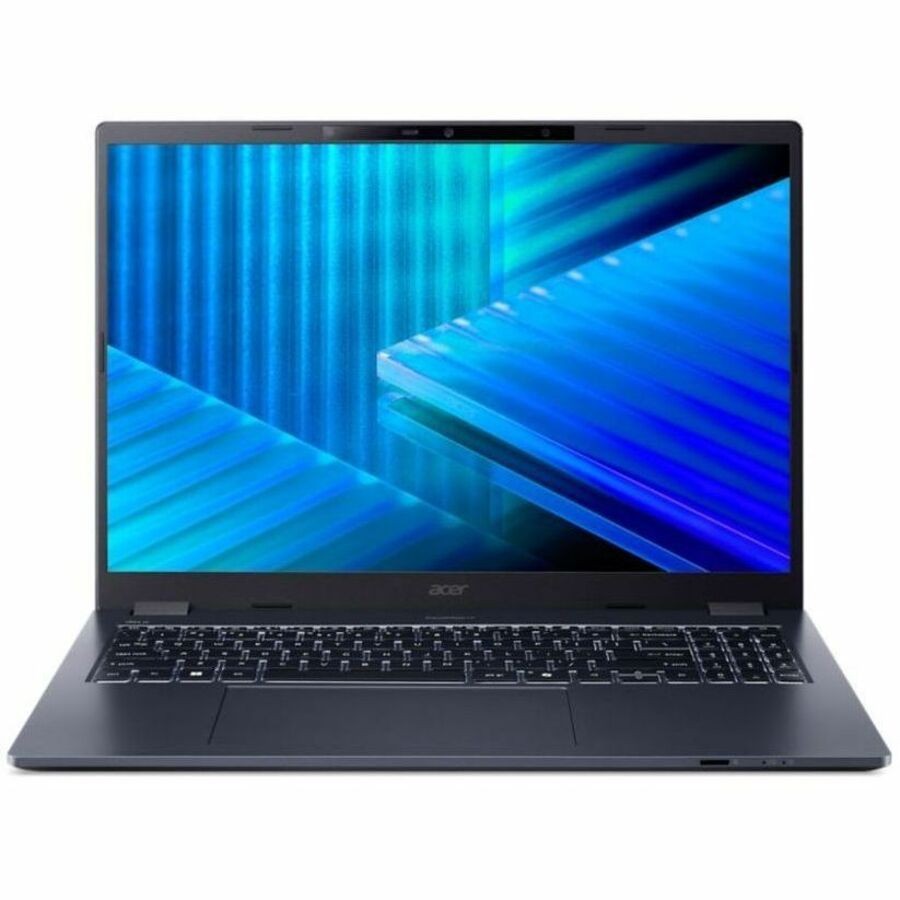 Acer TravelMate P4 16 TMP416-54-TCO TMP416-54-TCO-72XB 40.6 cm (16") Clamshell Notebook - WUXGA - 60 Hz - Intel Core Ultra 7 255U - 16 GB - 512 GB PCI Express NVMe 4.0 SSD - Blue