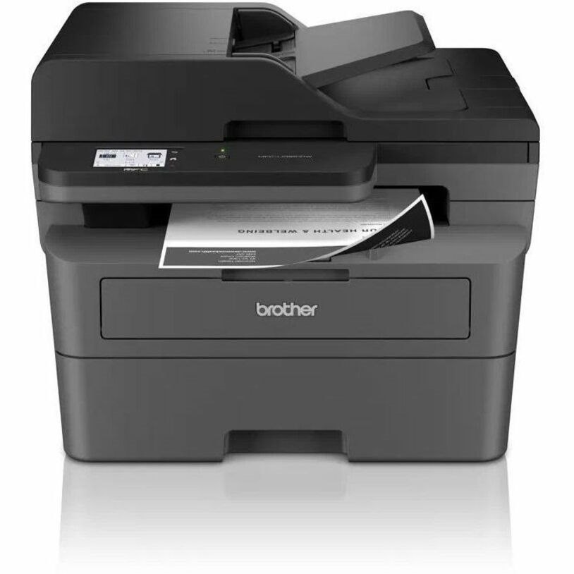 Brother MFC-L2860DW Wireless Laser Multifunction Printer - Monochrome - Dark Grey