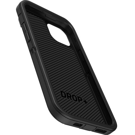 OtterBox Defender Rugged Carrying Case (Holster) Apple iPhone 14 Plus Smartphone - Black