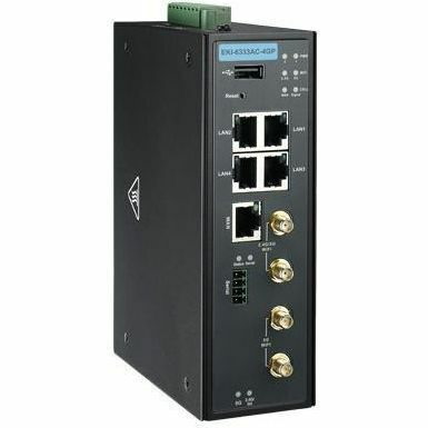 Advantech EKI-6333AC-4GP Dual Band Wi-Fi 5 IEEE 802.11 a/b/g/n/ac 867 Mbit/s Wireless Access Point