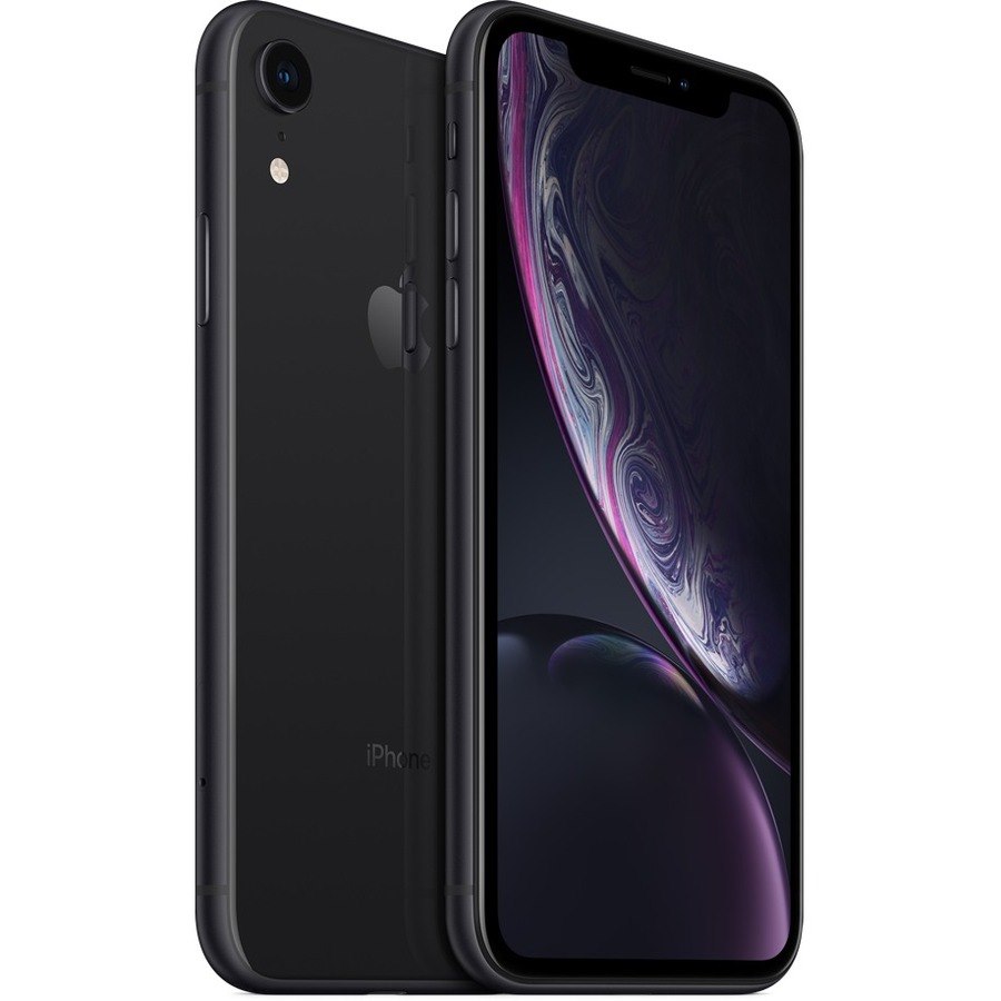 Apple iPhone XR A1984 64 GB Smartphone - 6.1" LCD 1792 x 828 - Dual-core (2 Core) 2.50 GHz Quad-core (4 Core) 1.60 GHz - 3 GB RAM - iOS 12 - 4G - Black