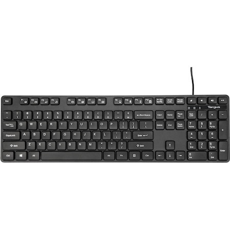 Targus AKB30AMUS Keyboard - Cable Connectivity - USB Interface - Black