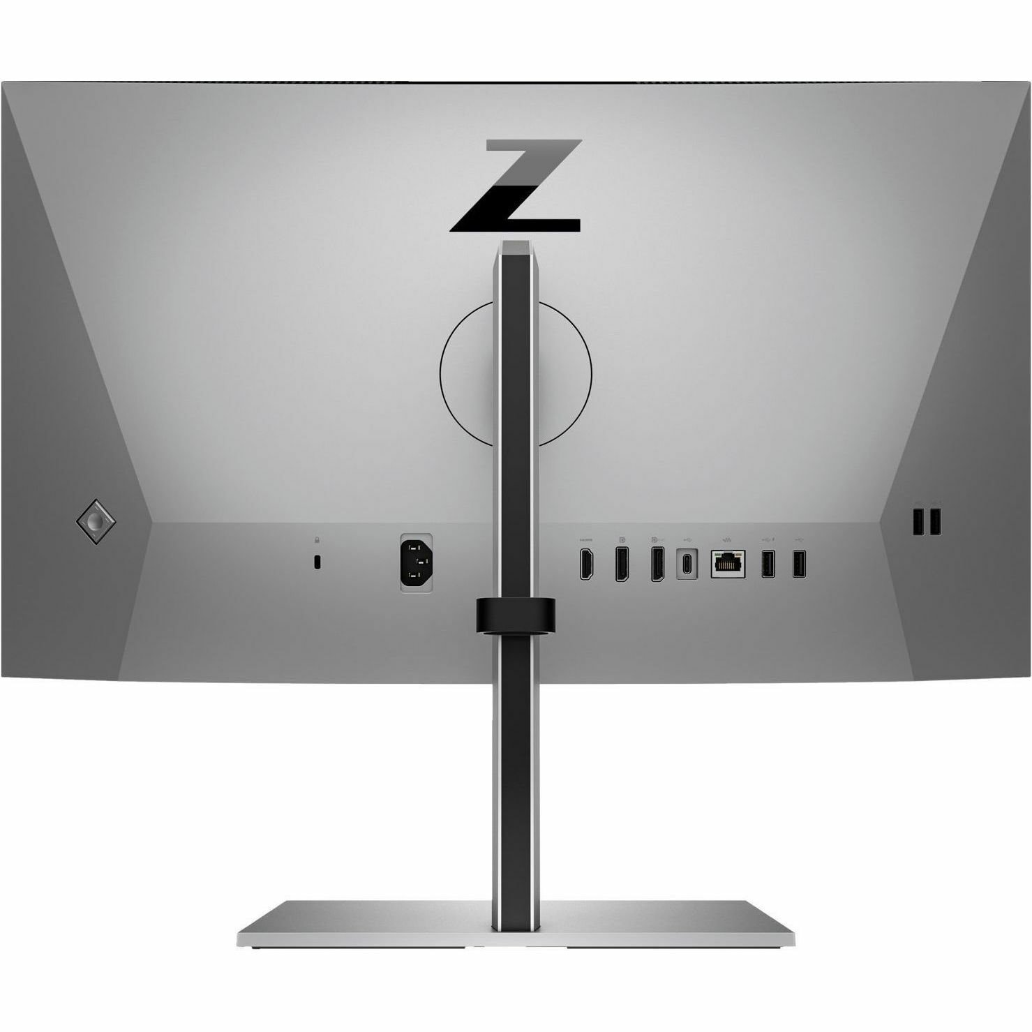 HP Z24m G3 24" Class Webcam WQHD LED Monitor - 16:9 - Silver