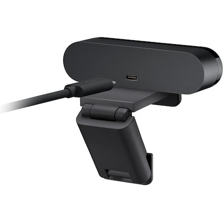 Logitech Brio Stream, Ultra 4K HD Video Calling, Noise-Canceling mic, HD Auto Light Correction, Wide Field of View, Black