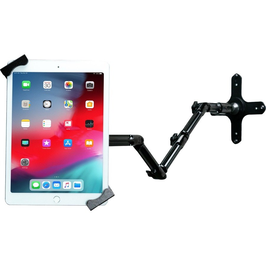 CTA Digital Custom Flex Security Wall Mount for 7-14 Inch Tablets, including iPad 10.2-inch (7th/ 8th/ 9th Gen.)