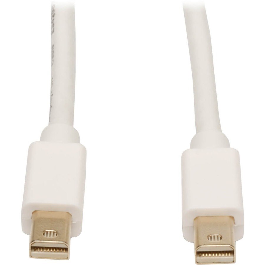 Eaton Tripp Lite Series Mini DisplayPort Cable, 4K 60Hz (M/M), White, 10 ft. (3.05 m)