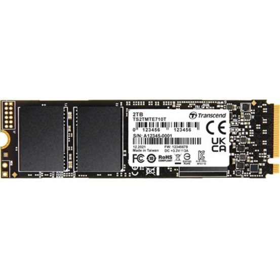 Transcend MTE710T 2 TB Solid State Drive - M.2 2280 Internal - PCI Express NVMe (PCI Express NVMe 4.0 x4)