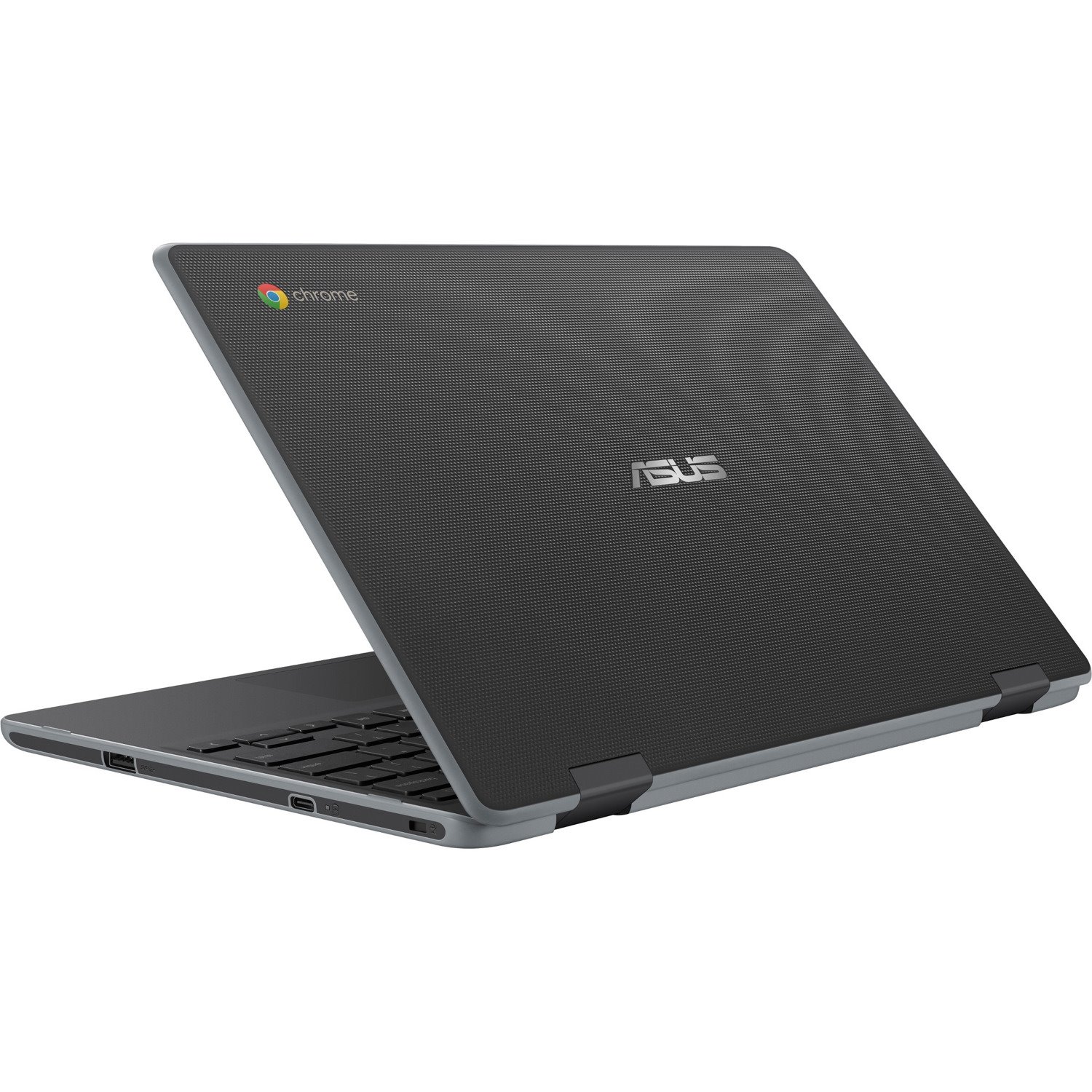 Asus Chromebook C204 C204MA-GE02-GR 11.6" Rugged Chromebook - HD - Intel Celeron N4020 - 4 GB - 32 GB Flash Memory - Dark Gray