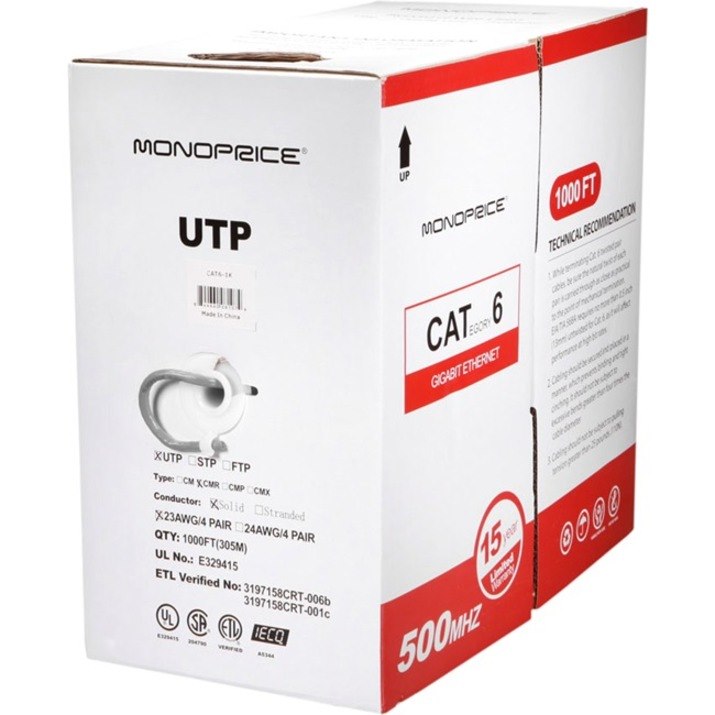 Monoprice Cat. 6 UTP Network Cable