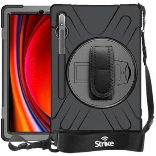 Strike Rugged Carrying Case Samsung Galaxy Tab S10 Ultra, Galaxy Tab S9 Ultra, Galaxy Tab S8 Ultra Tablet
