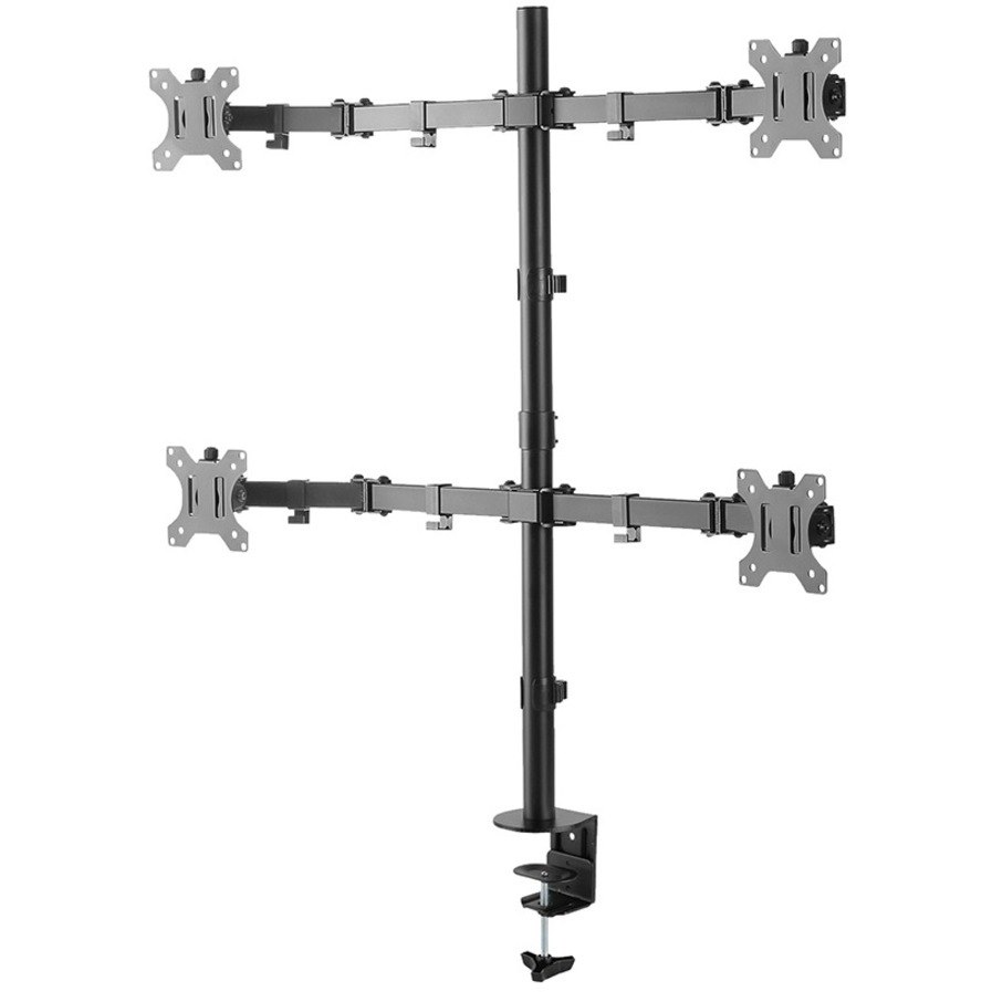 Neomounts Desk Mount for Monitor, Flat Panel Display - Black