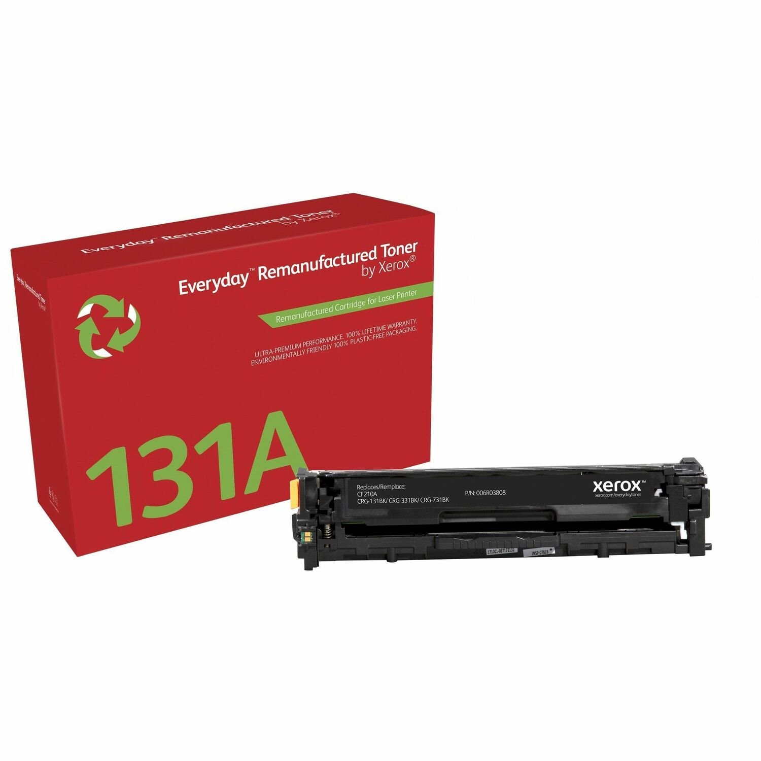 Xerox Everyday Standard Yield Laser Toner Cartridge 131A, 125A, 128A, CRG-131BK (CF210A) - Black - 1 / Pack