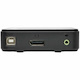 Eaton Tripp Lite Series 2-Port DisplayPort KVM Switch 4K 60 Hz with Audio, Cables and USB Peripheral Sharing