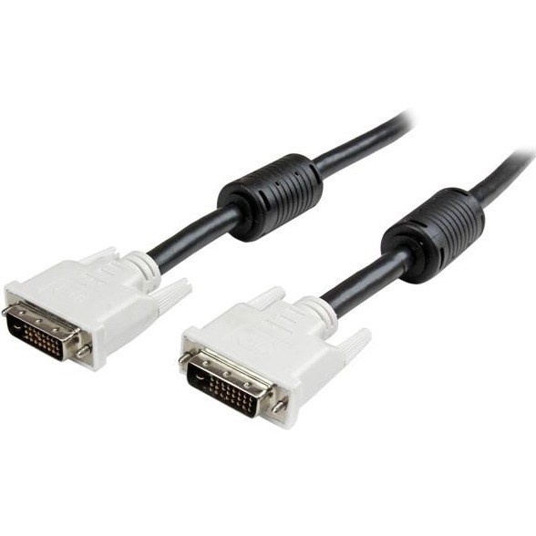 StarTech.com 3m DVI-D Single Link Cable - M/M DVI-D Monitor Cable - DVI-D 1920x1200 Cable - Video Monitor Cable M/M - Black 3 meter